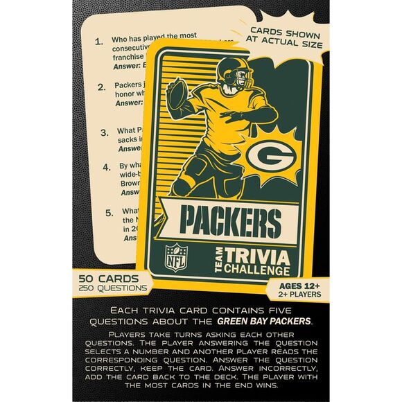 Green Bay Packers Team Trivia Challenge - Picture 3 of 3